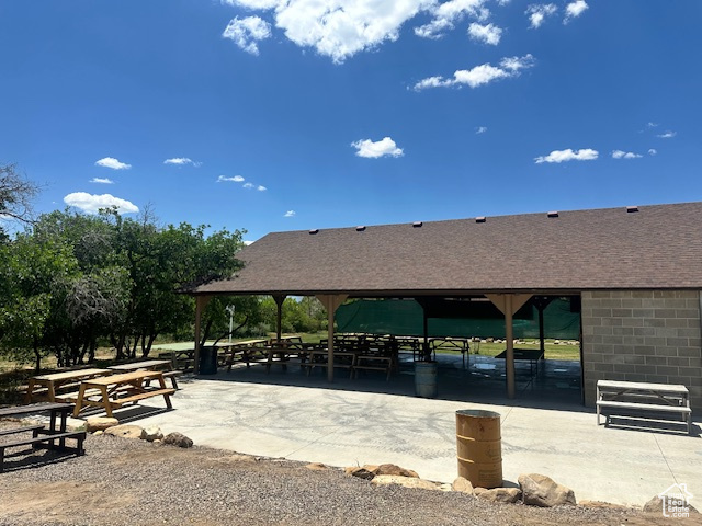 View of property\\\'s community with a gazebo