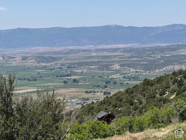View of mountain background