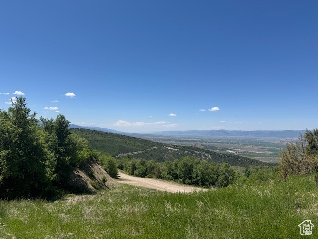 View of mountain backdrop