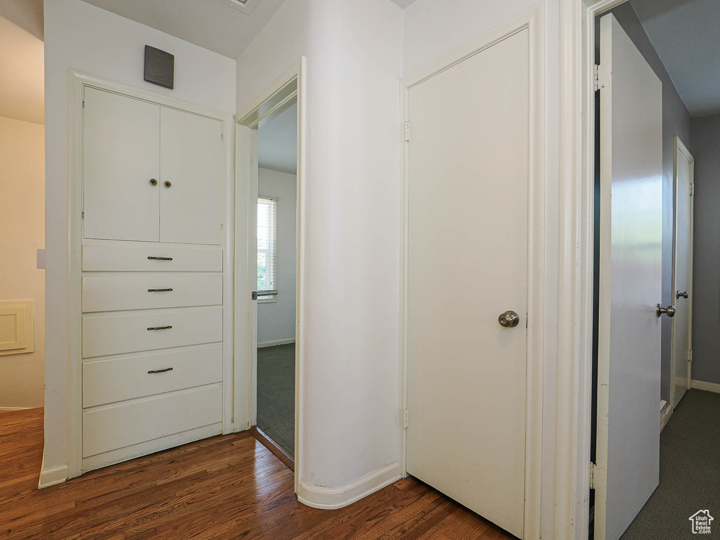 View of closet