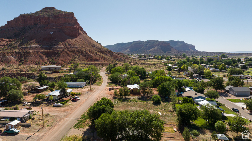 Aerial view of mountains