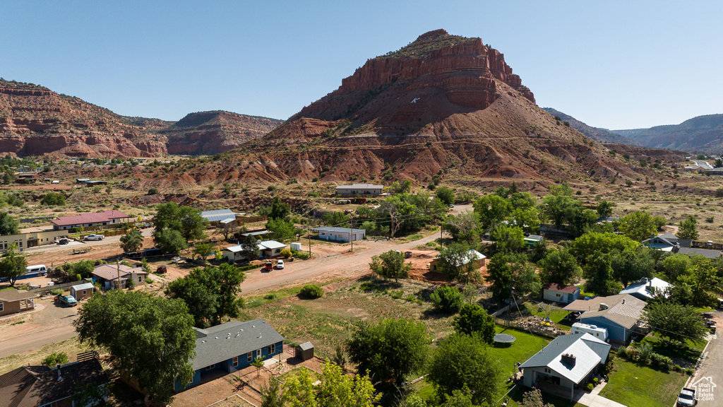View of mountain background