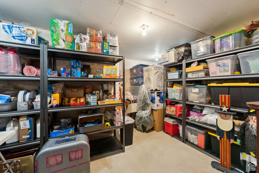 View of storage