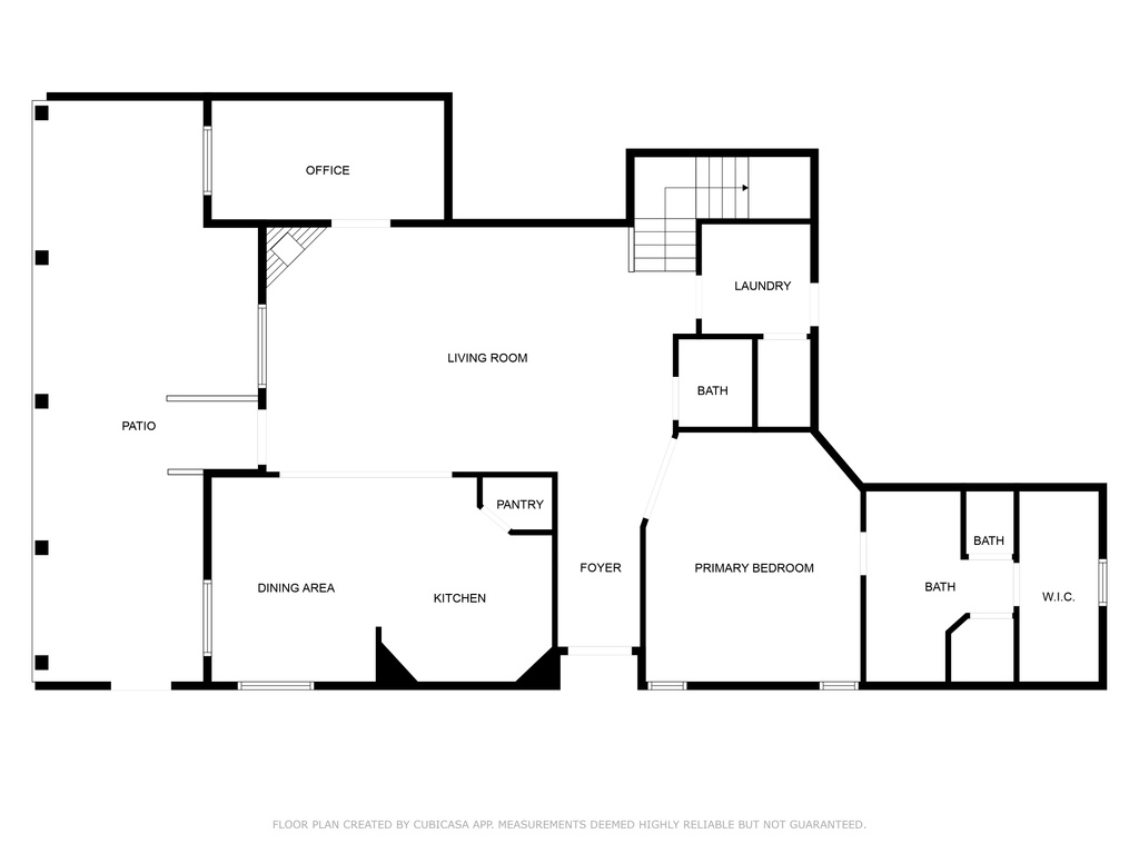 View of floor plan / room layout