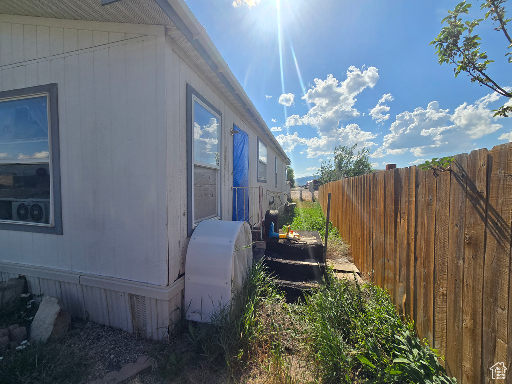 View of side of home