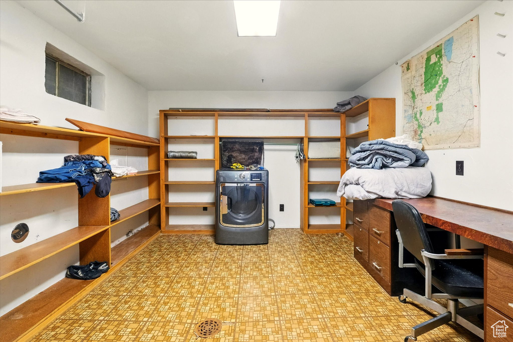 View of storage room