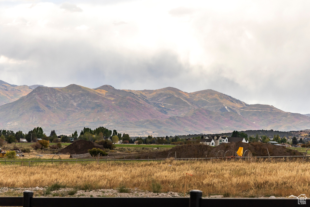 View of mountain backdrop