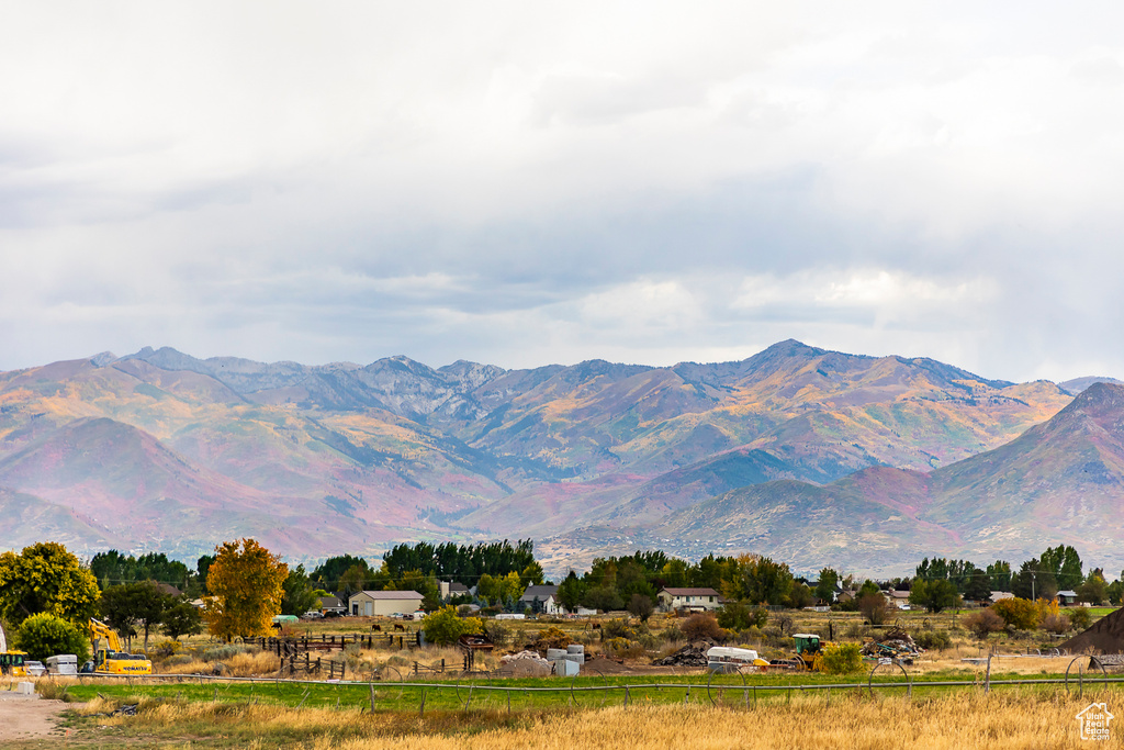 View of mountain background