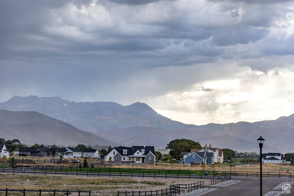 View of mountain backdrop