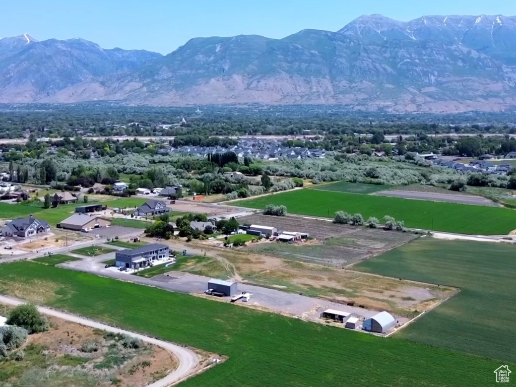 View of mountain background