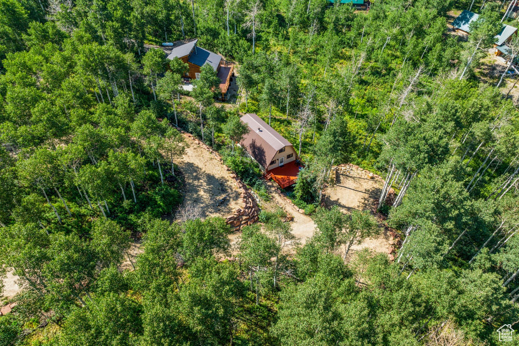 Aerial view of property and surrounding area