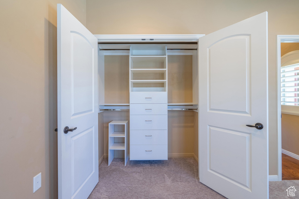 View of closet