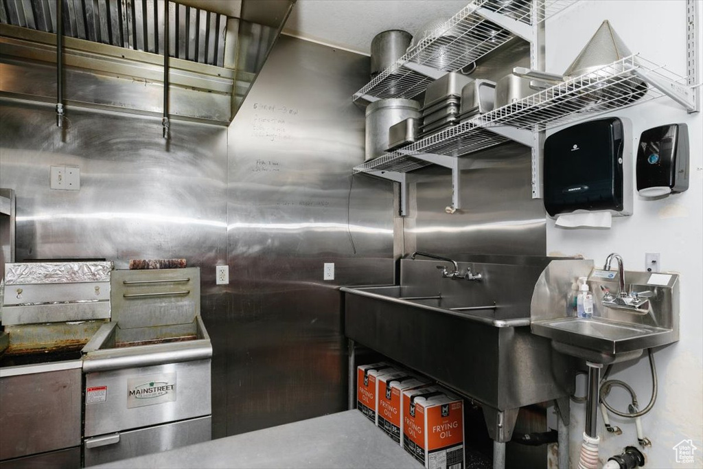 View of kitchen