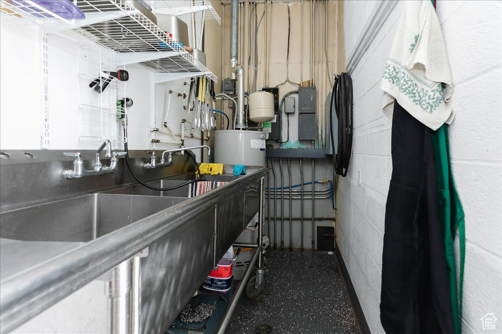 View of utility room