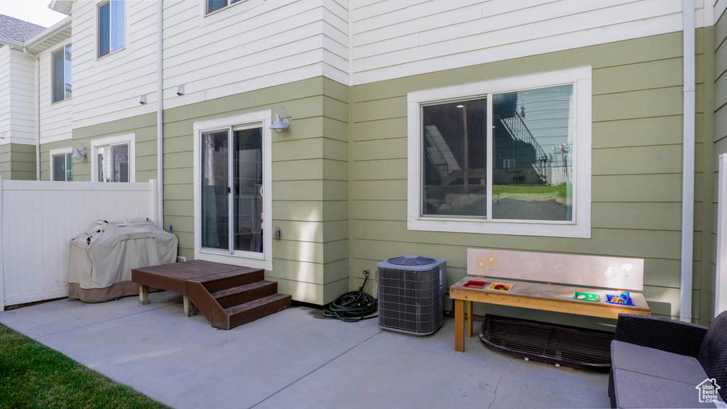 View of patio / terrace featuring area for grilling
