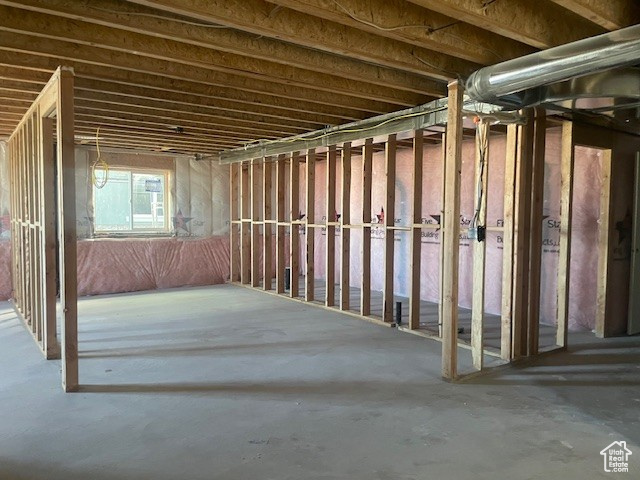 View of basement