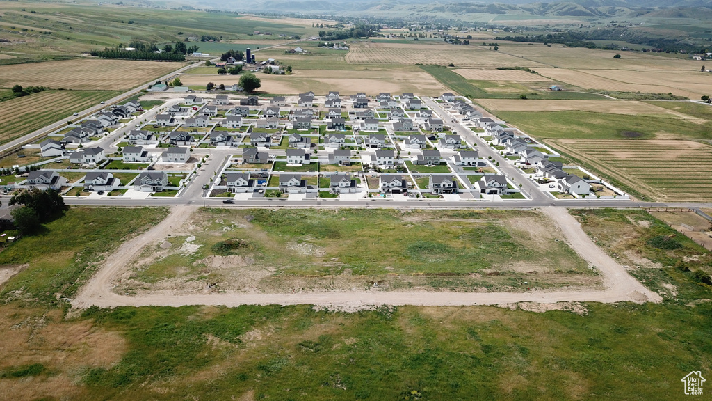View of property location featuring rural landscape and rows of crops