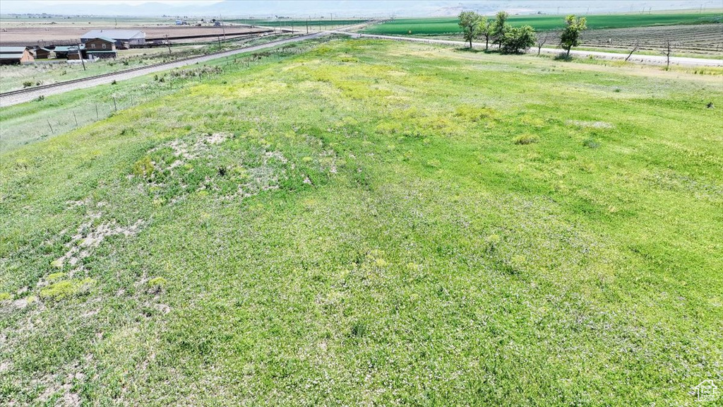 View of yard featuring a view of rural / pastoral area