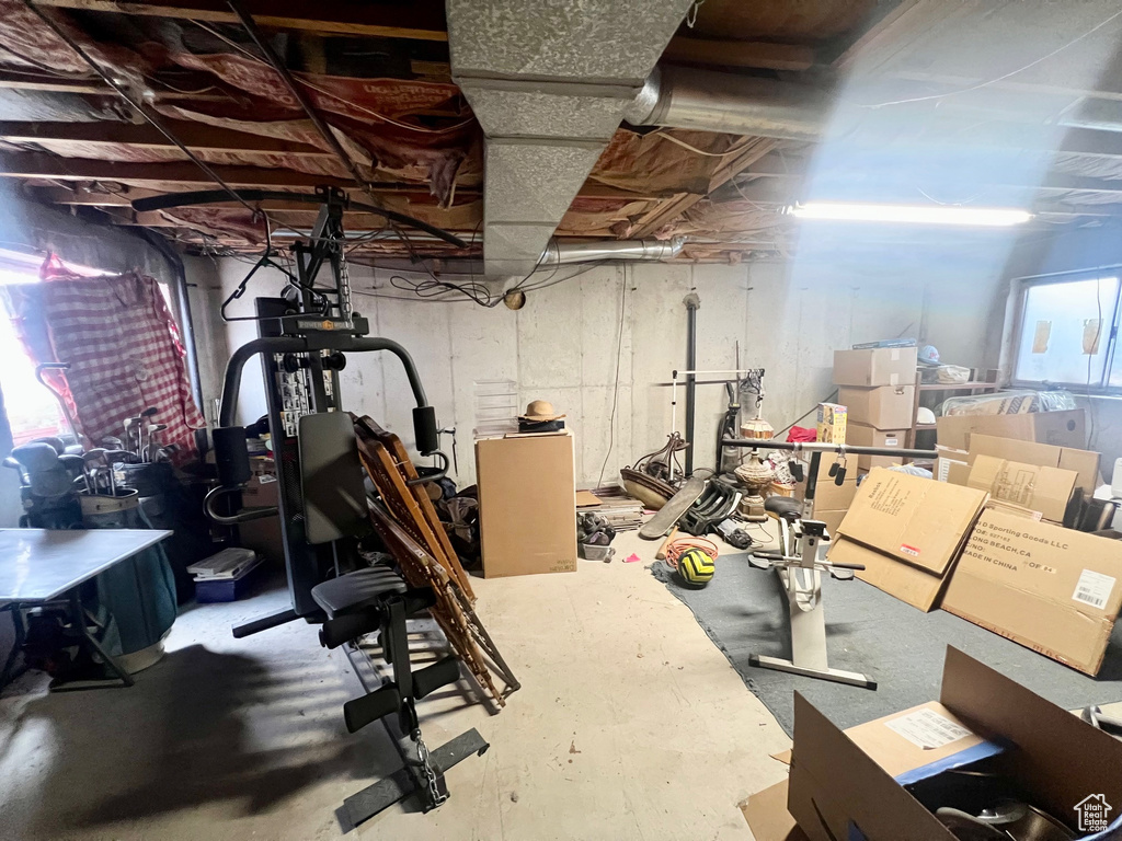 View of exercise room