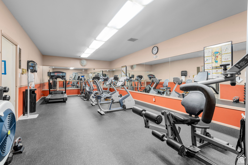 View of gym