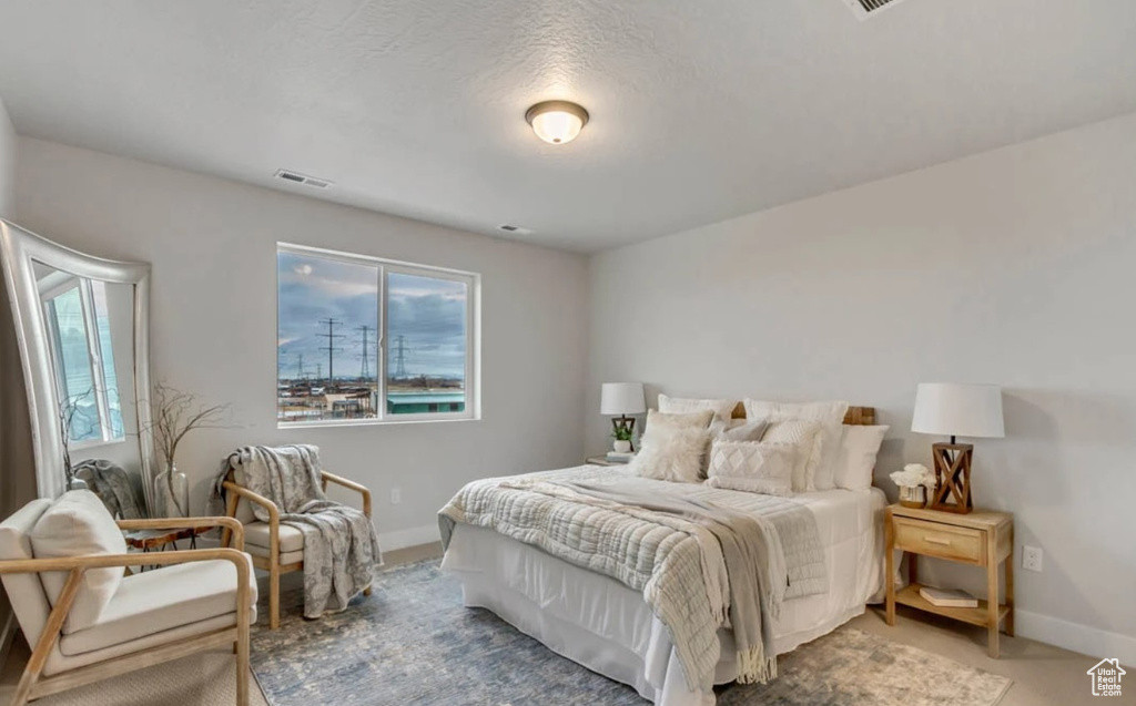 Bedroom featuring baseboards