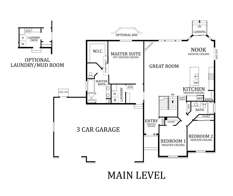 View of home floor plan