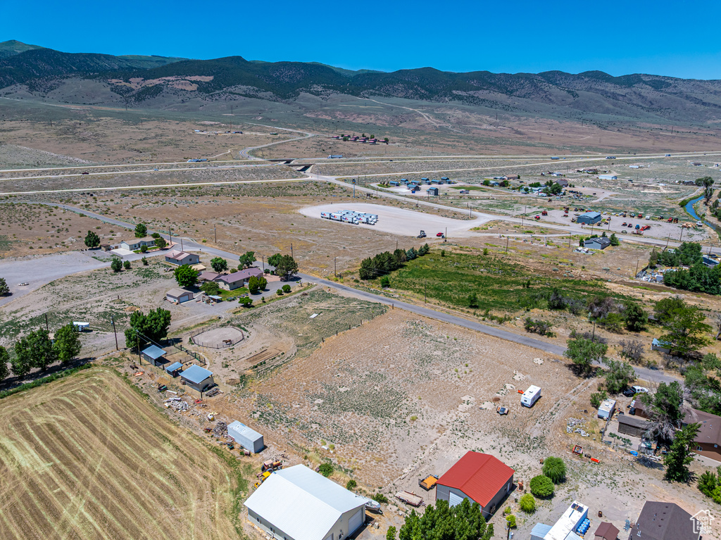 View of rural area with a mountainous background