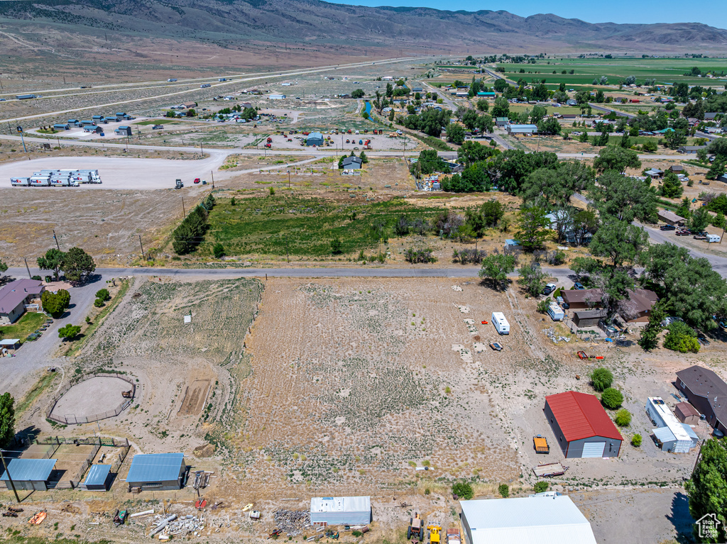 Drone / aerial view of mountains