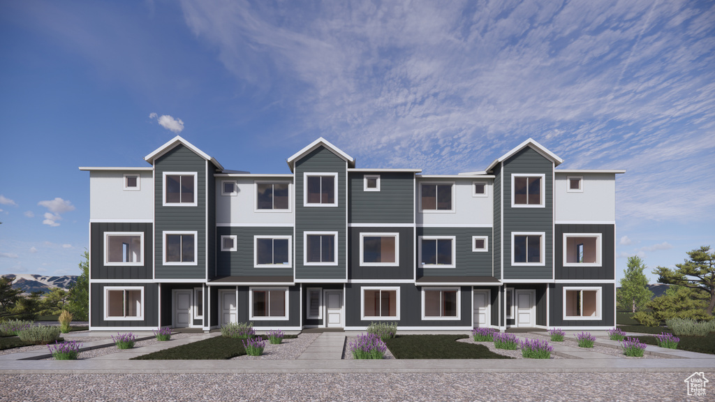 View of townhome / multi-family property
