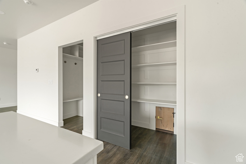 View of closet