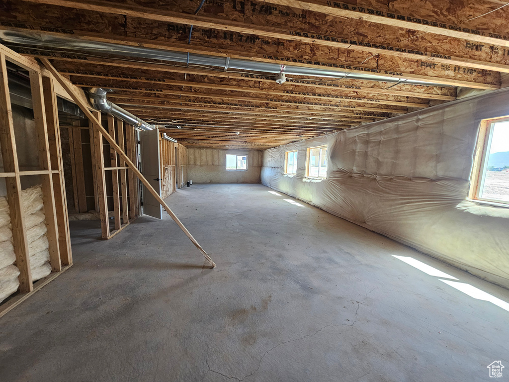 View of basement