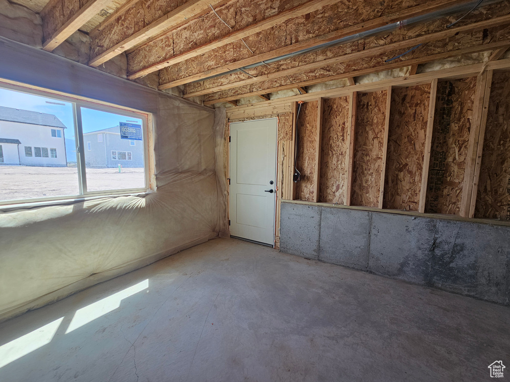 View of basement