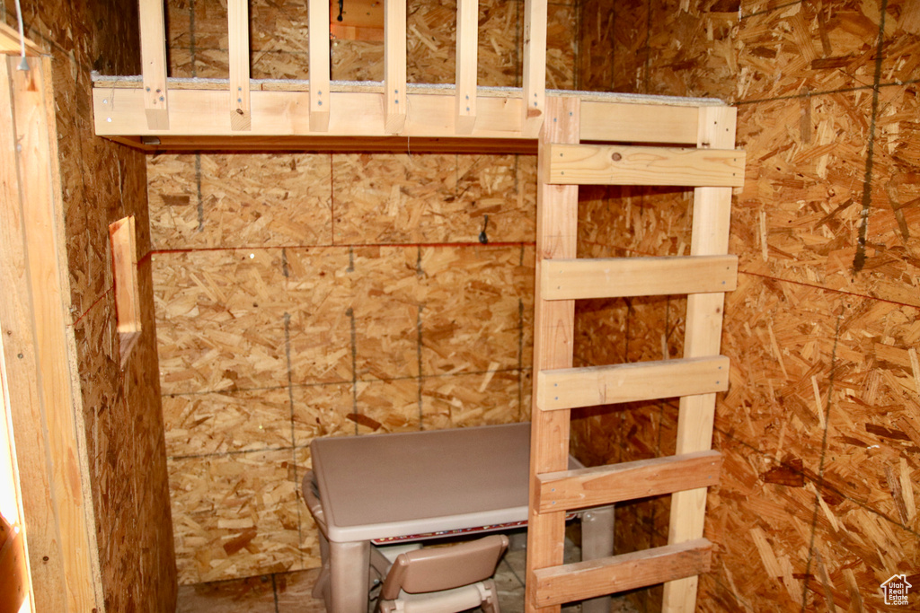 View of basement