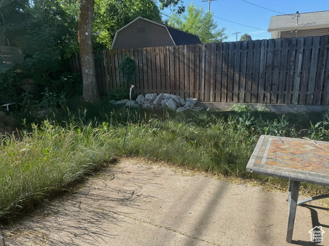 View of yard