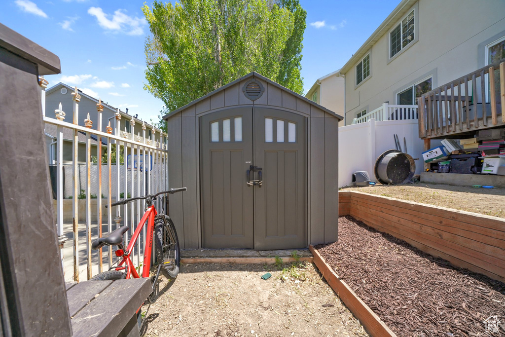 View of shed