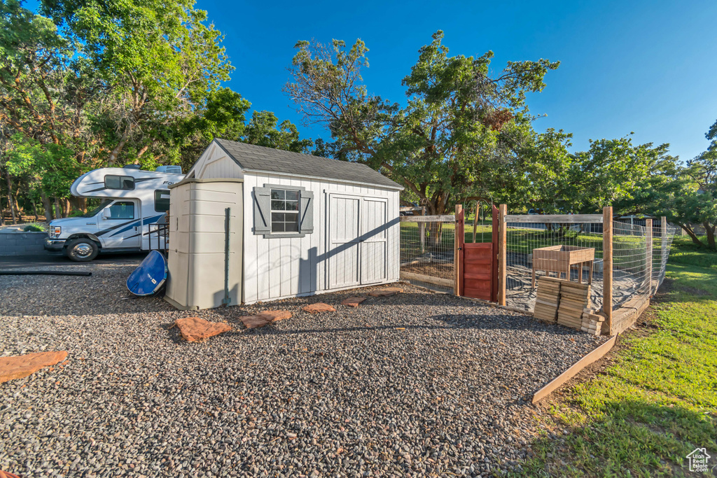 View of shed