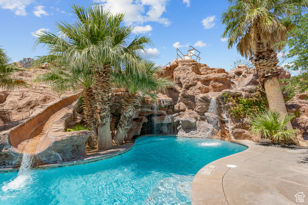View of swimming pool