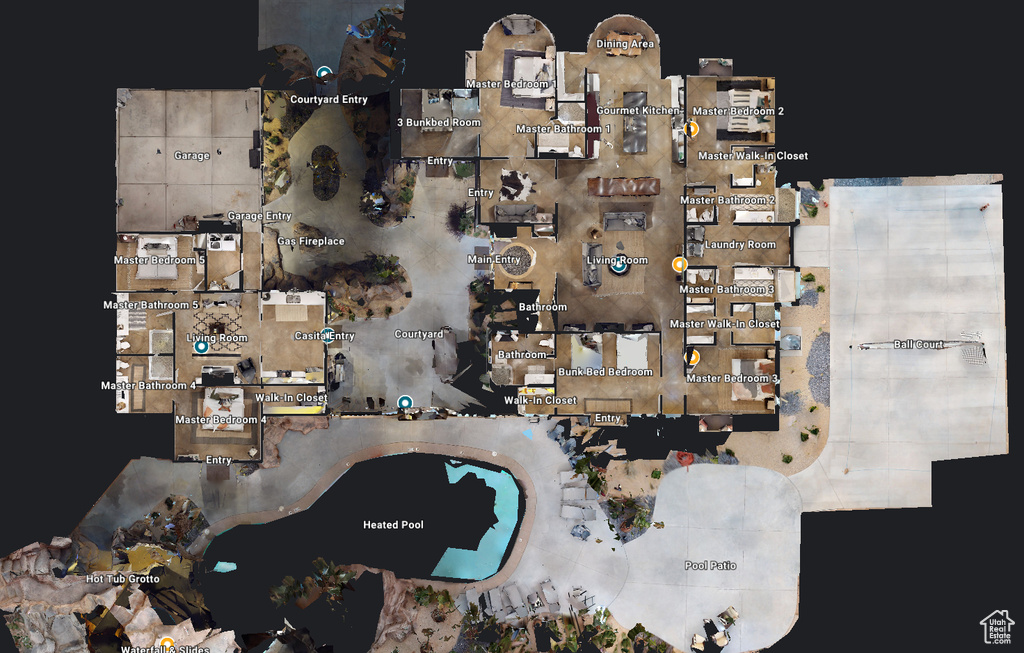 View of room layout