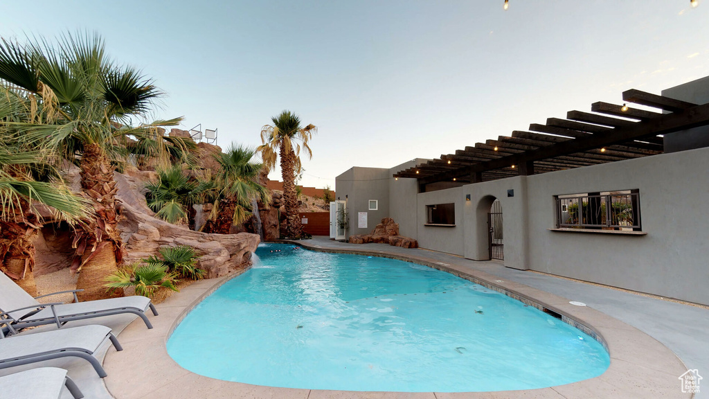 View of swimming pool