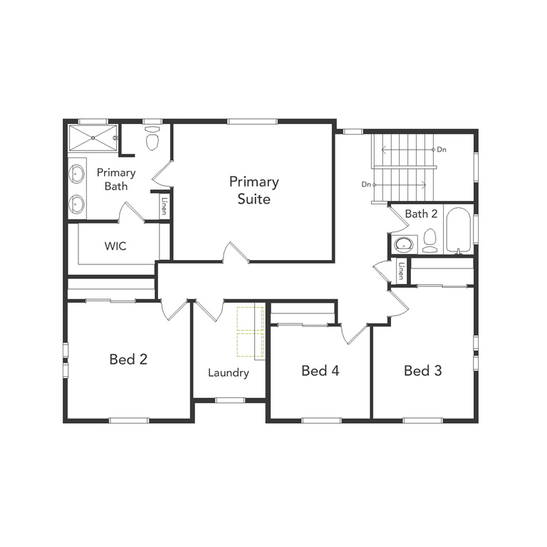 View of home floor plan