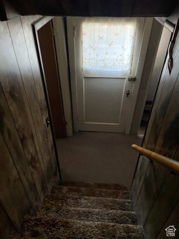 View of stairway