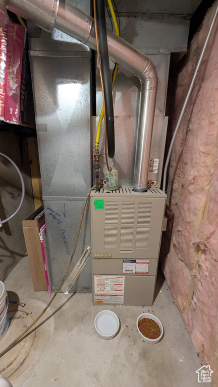 View of utility room