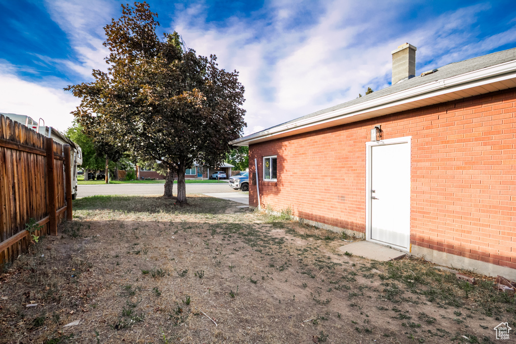 View of yard