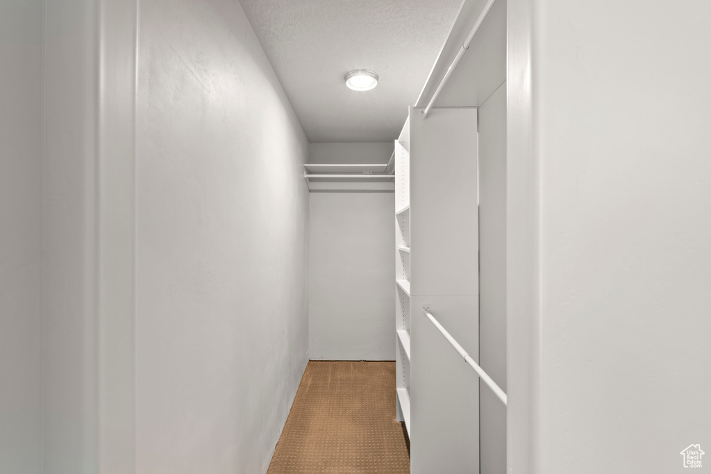 View of spacious closet