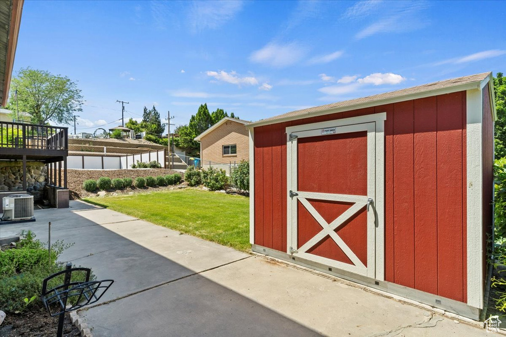 View of shed