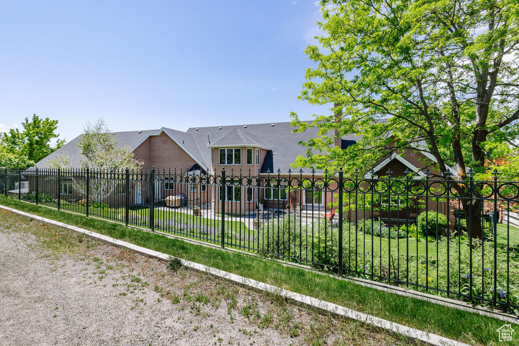 Rear view of property