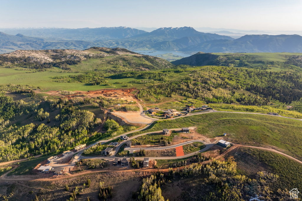 View of property location featuring a mountain backdrop