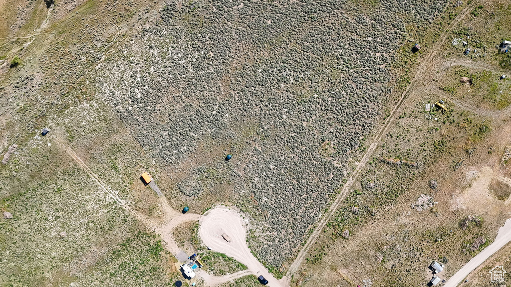 Aerial view of property's location