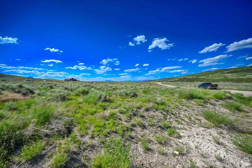 Mountain view featuring rural landscape