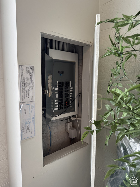 Utilities with electric panel